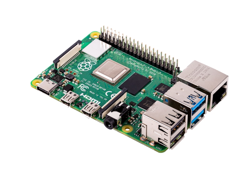 Raspberry Pi 4 Model B, 2GB RAM Integrerad CPU