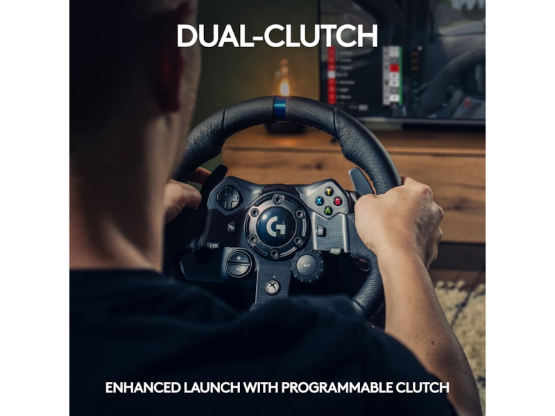 Logitech G923 Driving Force Racing XBX/XBS/XB1 Ratt och pedaler