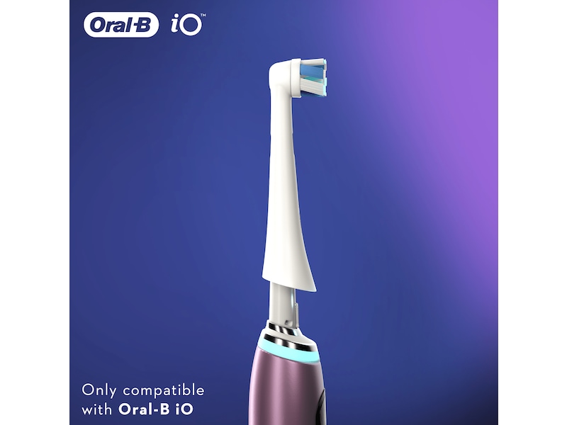 Oral-B iO Ultimate Clean Tandborsthuvuden 4pk. (vit) Tandborsthuvud