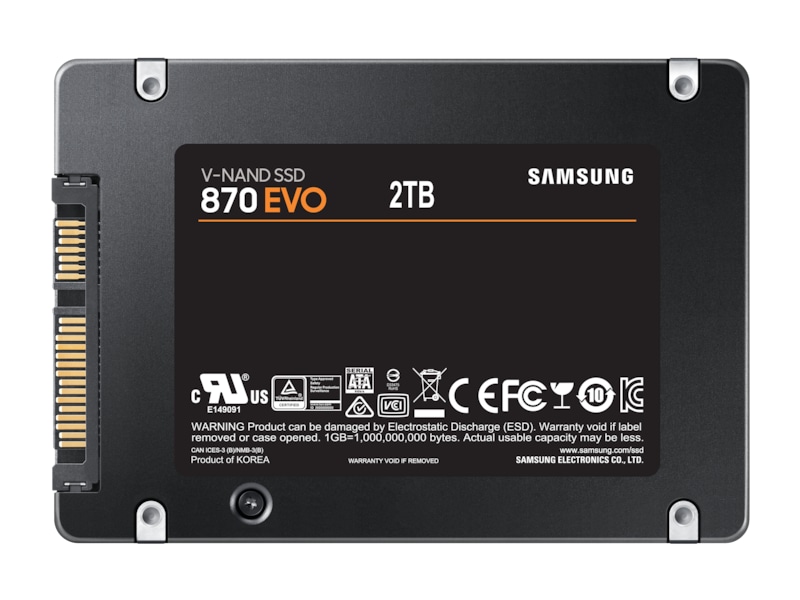 Samsung 870 EVO 2,5'' SSD 2TB SSD 2.5