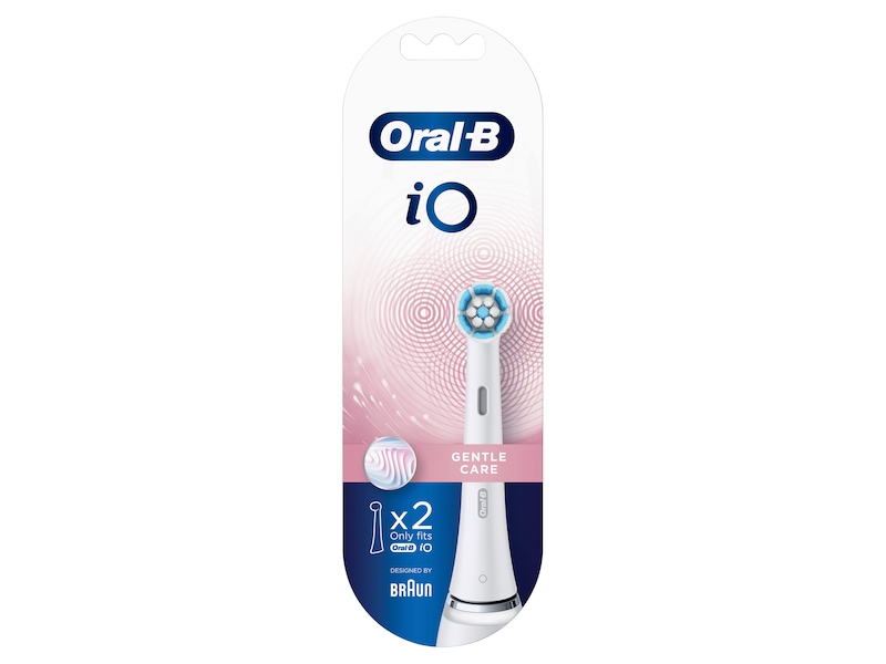 Oral-B iO Gentle Care Tandborsthuvuden 2pk. Tandborsthuvud