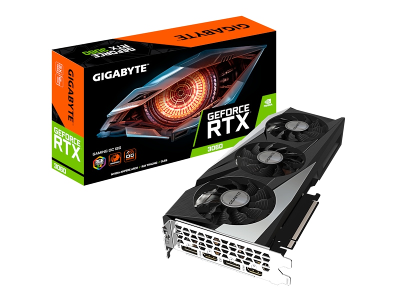 Gigabyte GeForce RTX 3060 GAMING OC Grafikkort