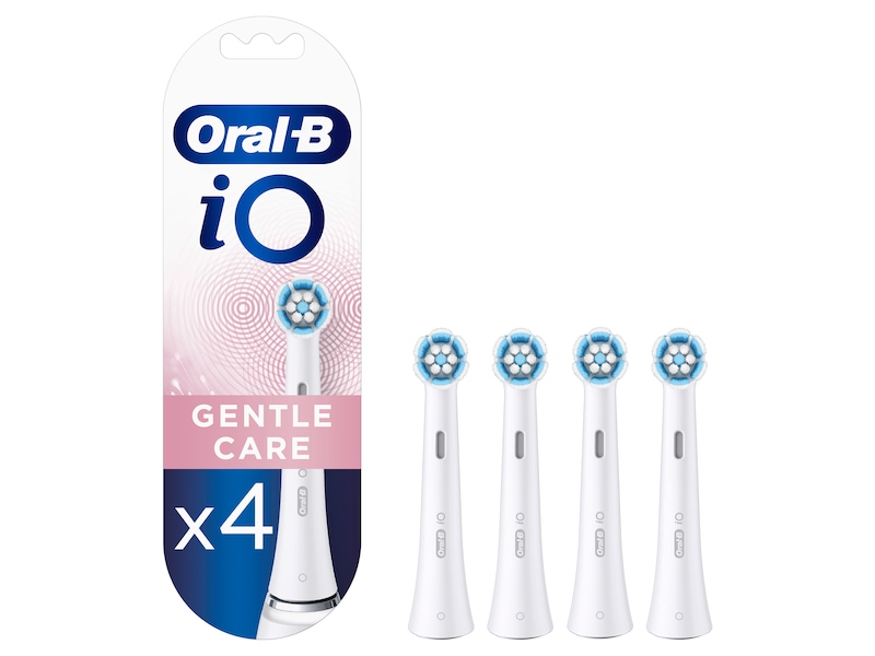 Oral-B iO Gentle Care Borsthuvud, 4 St Tandborsthuvud