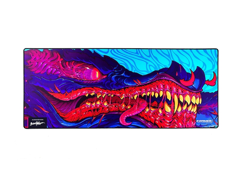 X-GAMER Dragon Fin XXL Musmatta Gamingmusmatta