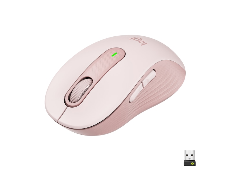 Logitech Signature M650 Medium  trådlös mus Rosa Mus