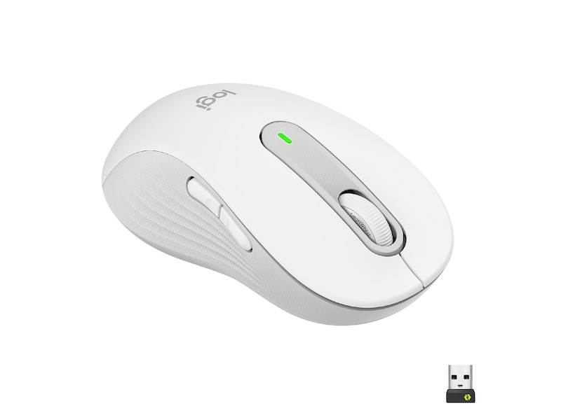 Logitech Signature M650 Large trådlös mus Offwhite Mus