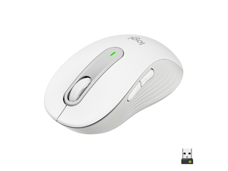 Logitech Signature M650 Medium  trådlös mus Offwhite Mus