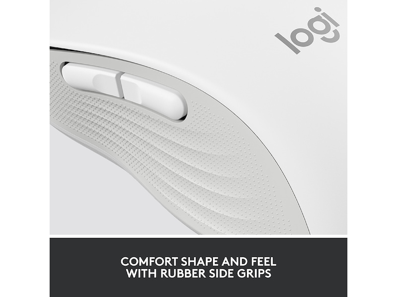 Logitech Signature M650 Medium  trådlös mus Offwhite Mus