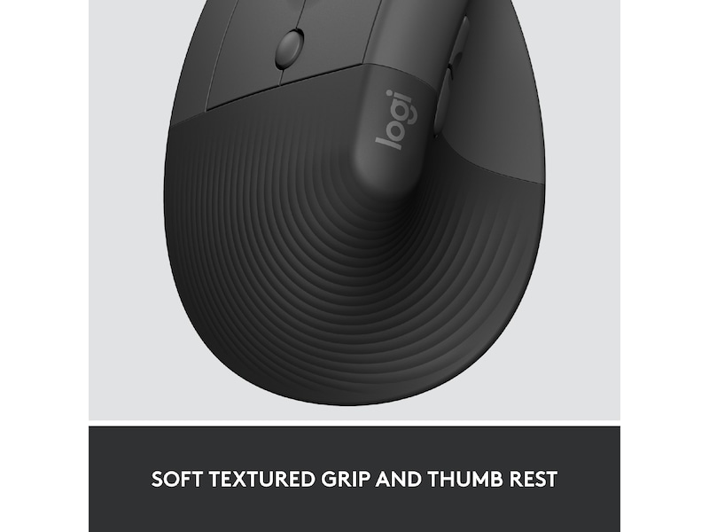 Logitech Lift Vertikal Business Vänster mus (graphite) Mus