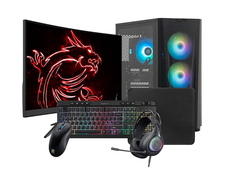 Komplett-PC Core Gaming Pack a60 - Gamingdator stationär - Komplett.se