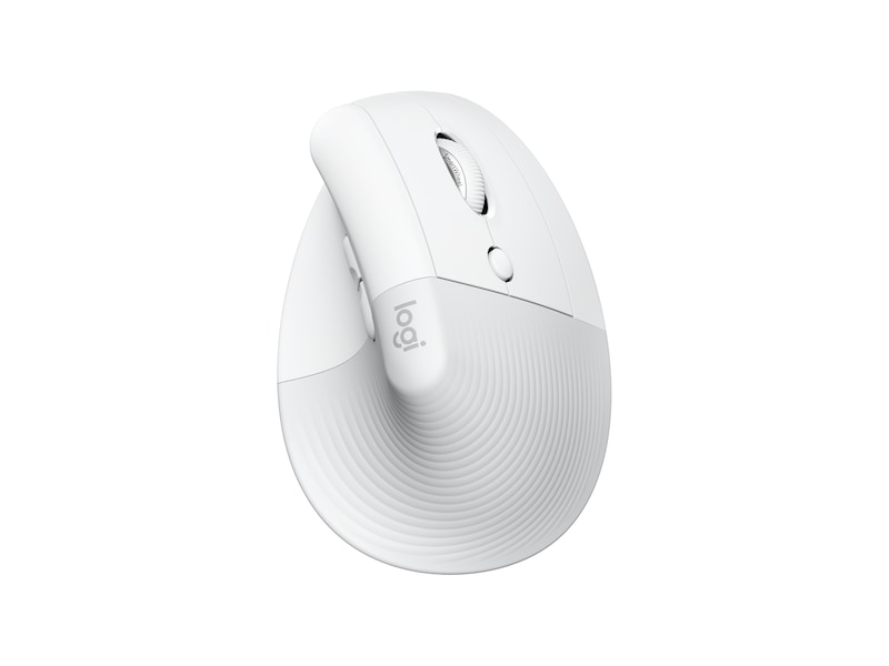 Logitech Lift for Mac Vertikal Trådlös Mus (off-white) Ergonomi