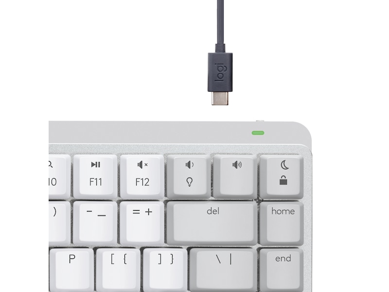 Logitech MX Mechanical Mini for Mac Minimalist Tangentbord (pale grey) Tangentbord