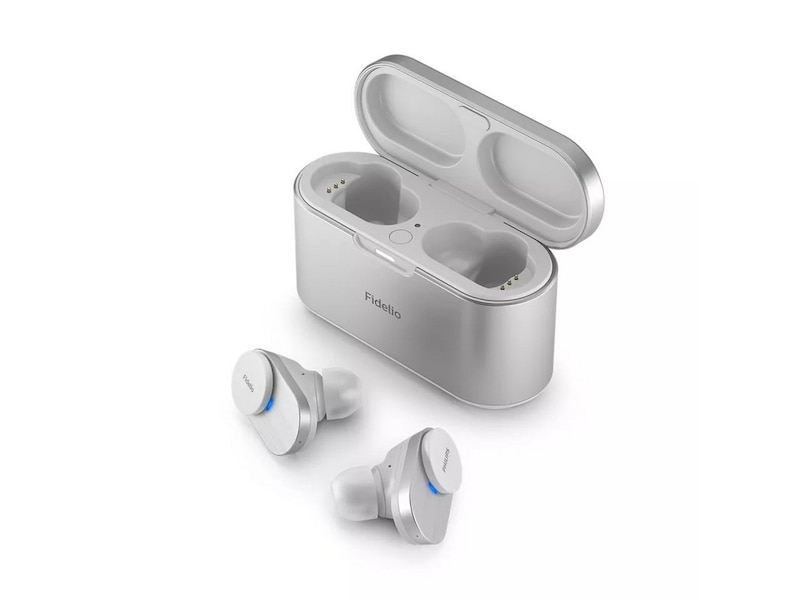 Philips T1WT/00 Fidelio Trådlösa Hörlurar, In-ear (vit) In-ear hörlurar