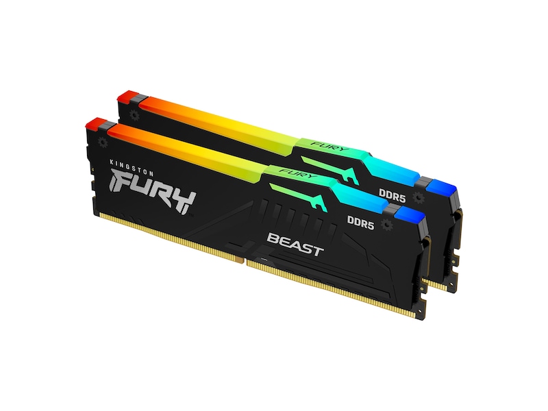 Kingston FURY Beast RGB DDR5 6000MHz 64GB Minne