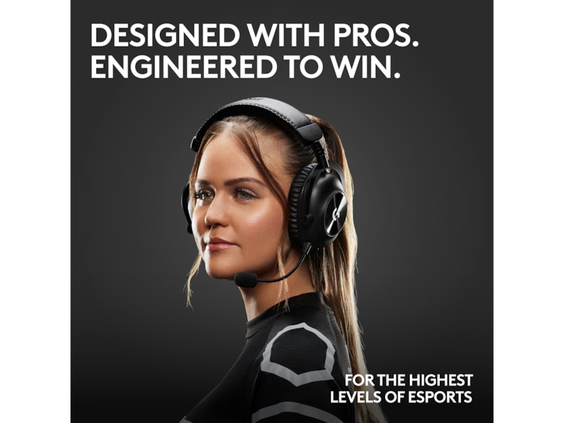 Logitech Pro X 2 Lightspeed Trådlöst Gaming Headset (vit) Gamingheadset