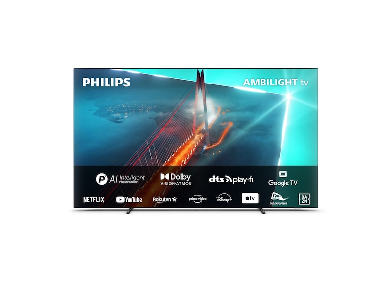 Philips 55" 4K UHD Ambilight 55OLED708/12 TV