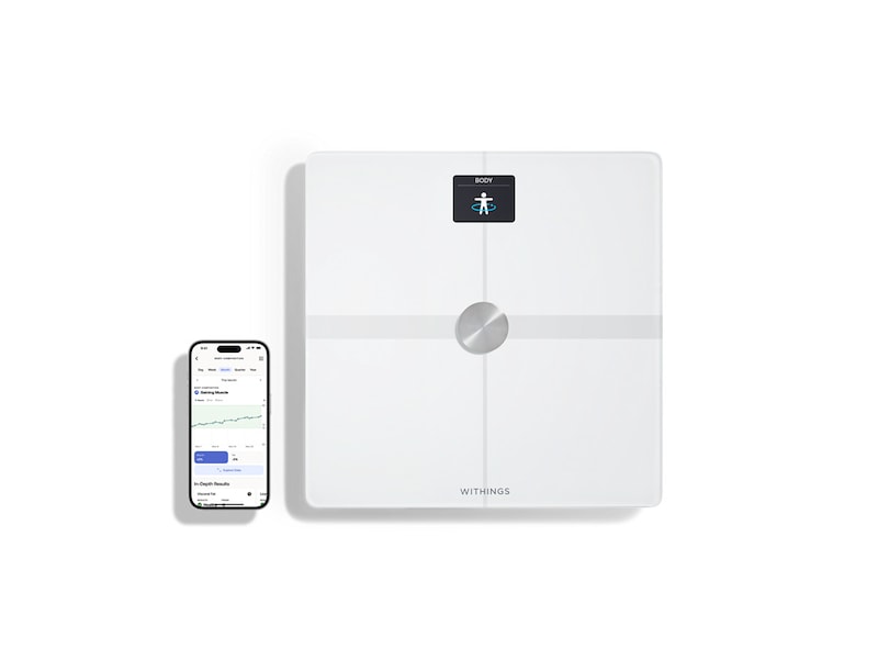 Withings Body Smart Wi-Fi badvåg (vit) Personvågar