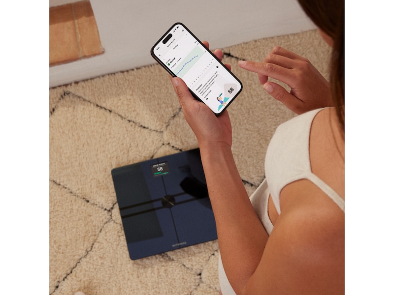 Withings Body Comp Wi-Fi smart badvåg (svart) Personvågar