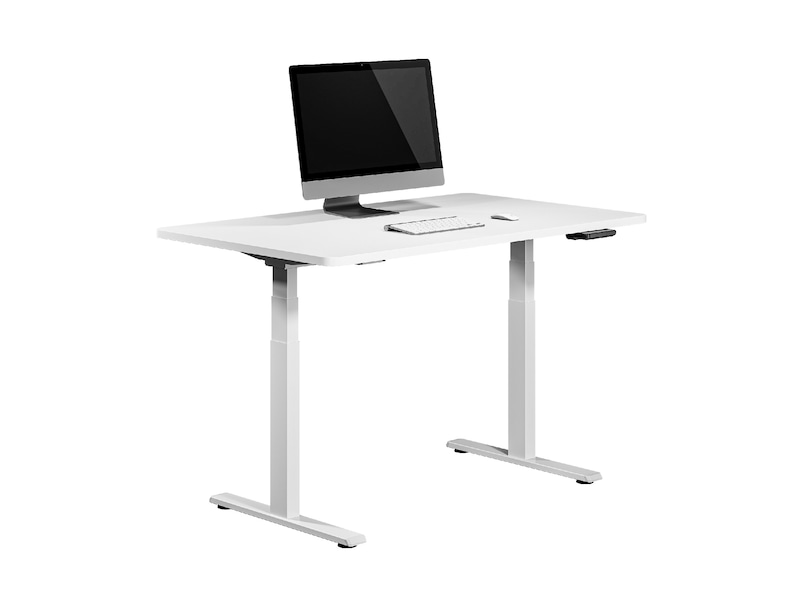 Ergonomiskt höj-/sänkbord 180cm (vit) Aktivitetsbord