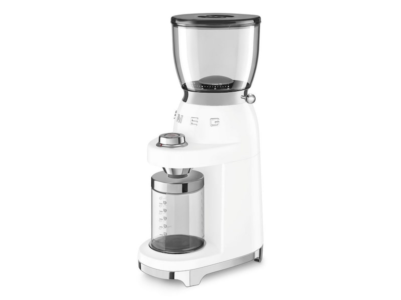 Smeg CGF01WHEU kaffekvarn (vit) Kaffebryggare