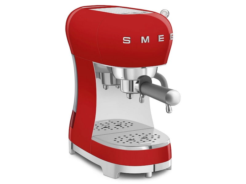 Smeg ECF02CREU Manuell espressomaskin (röd) Espressomaskiner