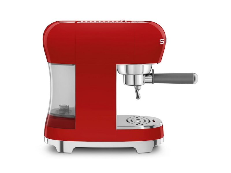 Smeg ECF02CREU Manuell espressomaskin (röd) Espressomaskiner