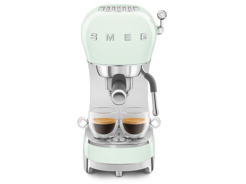 Smeg ECF02PGEU Manuell espressomaskin (pastellgrön) Espressomaskiner