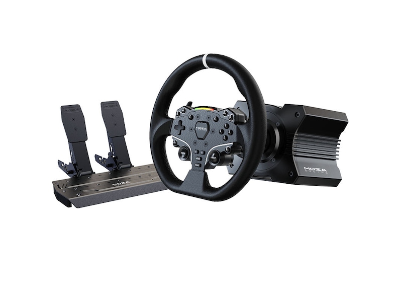 Moza Racing R5 Racing Simulator Bundle Ratt och pedaler