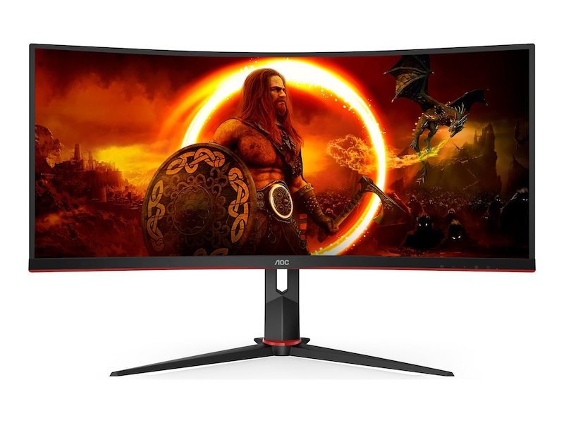 AOC 34" curved gamingskärm CU34G2XP Gamingskärmar