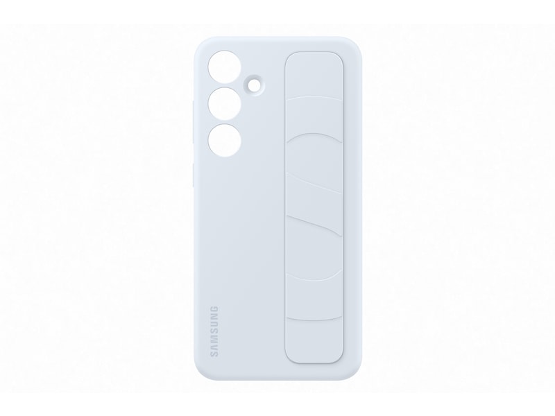 Samsung Galaxy S24+ Standing Grip Skal (light blue) Mobilskal