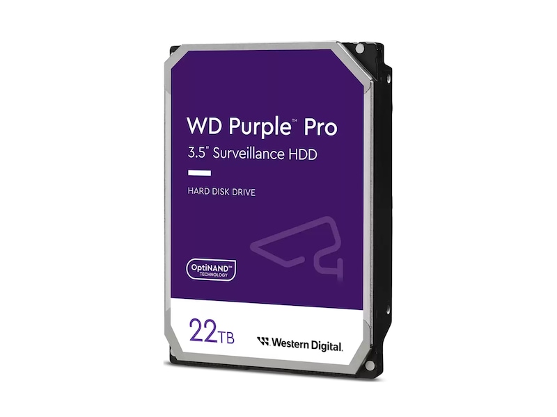 WD Purple PRO Surveillance 22TB Hårddisk 3,5