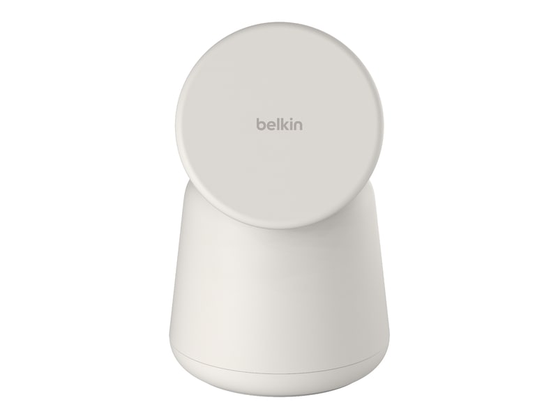 Belkin Boost Charge Pro 2-i-1 15W trådlös laddningsdocka (sand) Trådlös laddare