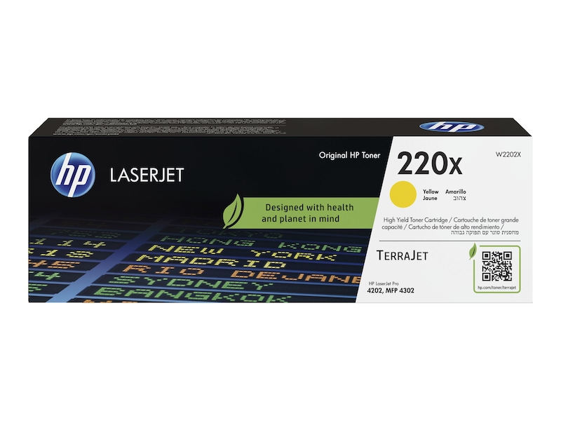 HP Toner 220X Gul Lasertoner