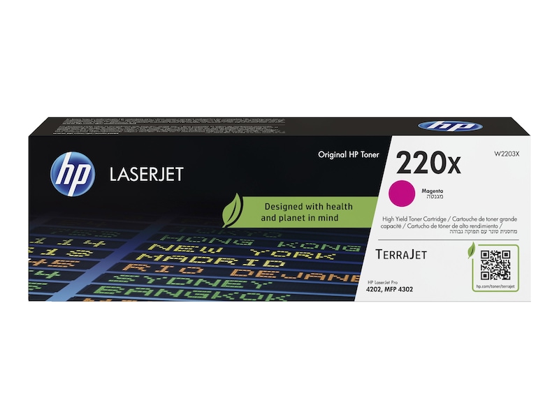 HP Toner 220X Magenta Lasertoner