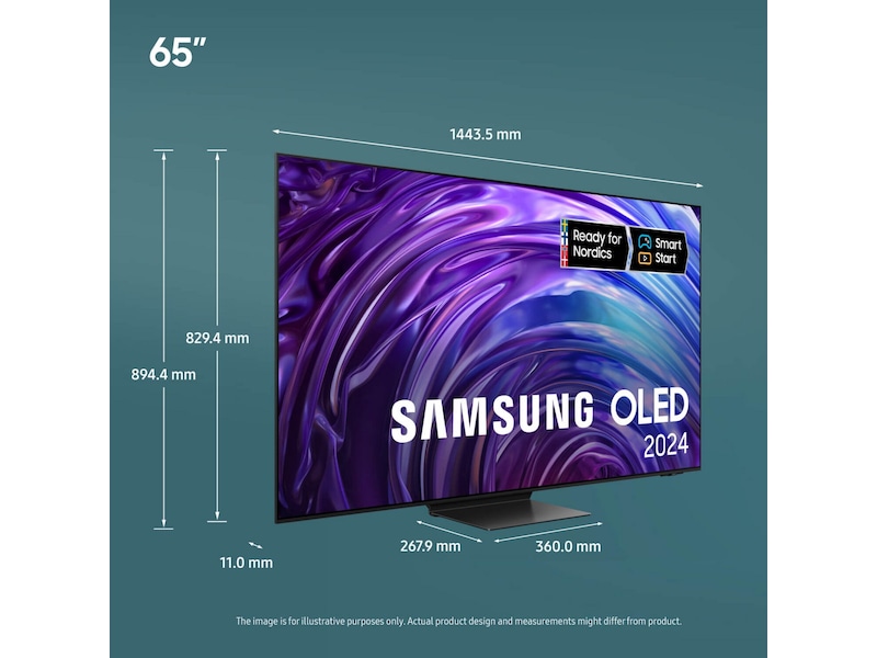 Samsung 65" S95D OLED 4K TV TQ65S95D TV