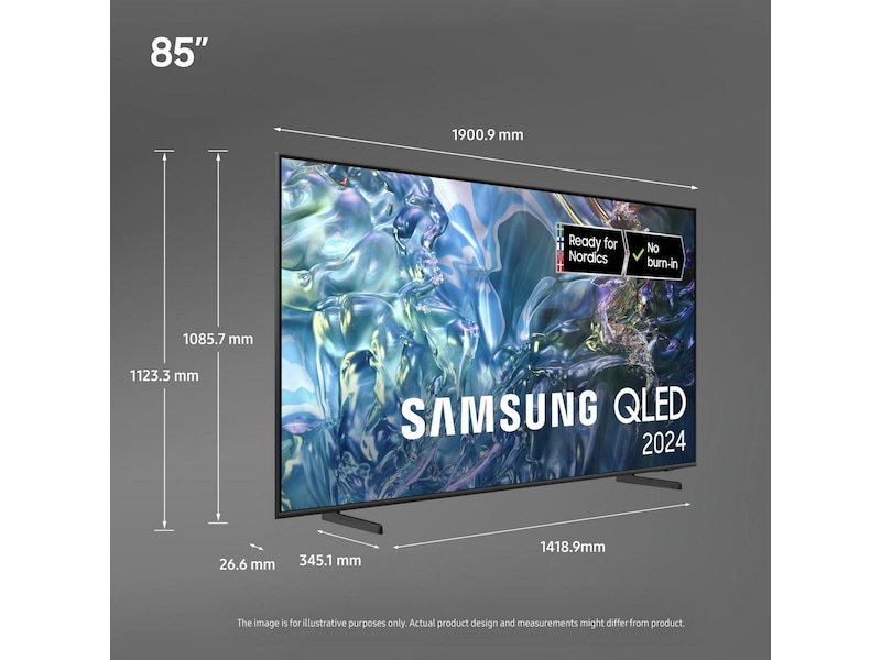 Samsung 85" Q60D QLED 4K TV TQ85Q60D TV