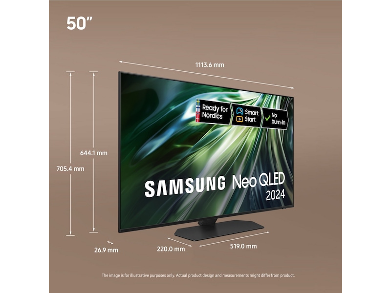 Samsung 50" QN90D Neo QLED 4K TV TQ50QN90D TV