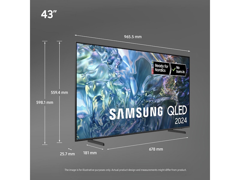 Samsung 43" Q60D QLED 4K TV TQ43Q60D TV