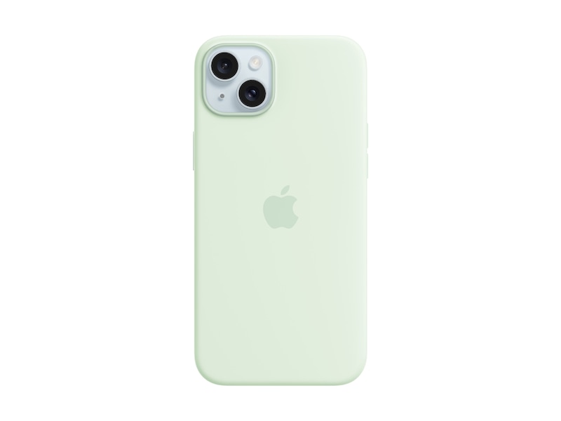 Apple iPhone 15 Plus Silikonskal (ljus mint) Mobilskal