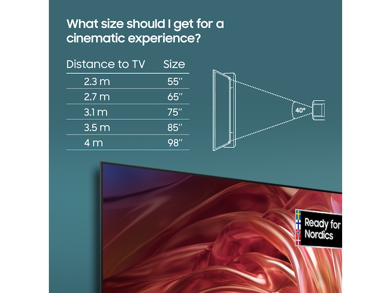 Samsung 77" S85D 4K OLED Smart TV TQ77S85D TV