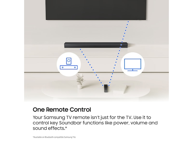 Samsung HW-B760D soundbar med subwoofer (svart) Soundbars