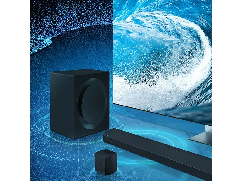 Samsung HW-Q995D soundbar med subwoofer (svart) Soundbars