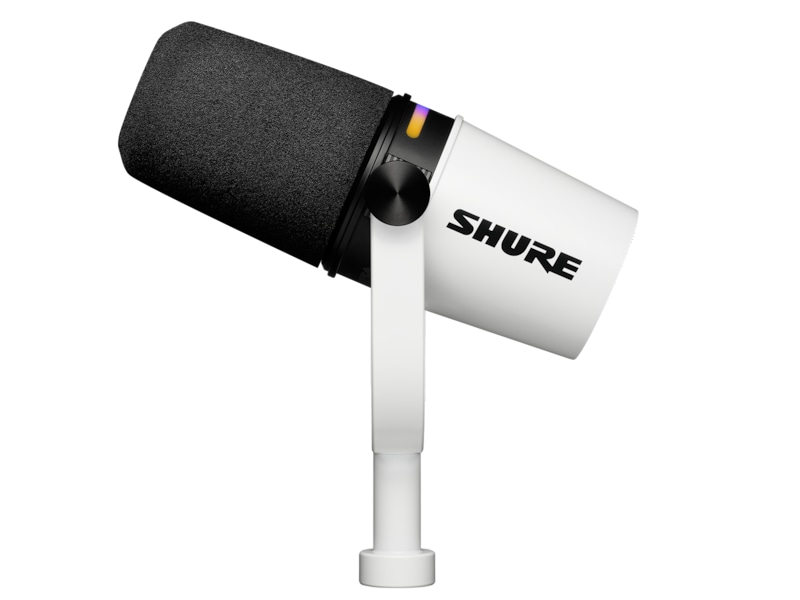 Shure MV7+ Podcast Mikrofon (vit) Mikrofon