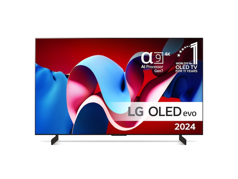 LG 42'' OLED evo C4 4K TV (2024) OLED42C44LA TV