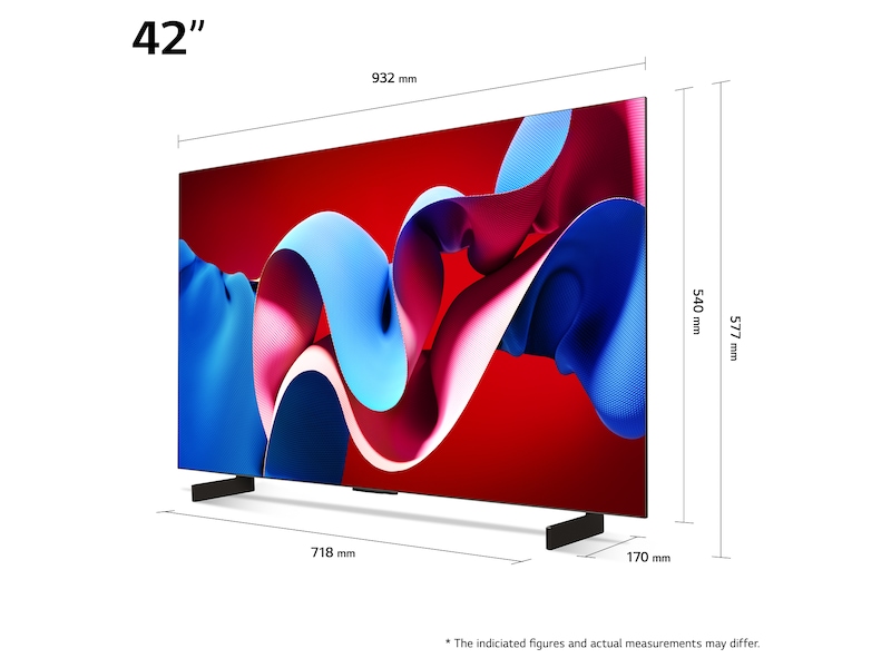 LG 42'' OLED evo C4 4K TV (2024) OLED42C44LA TV