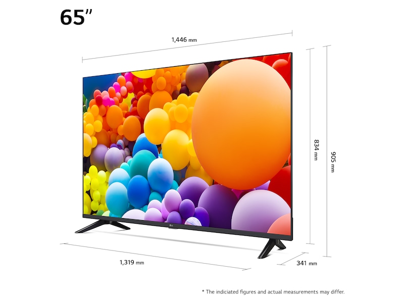 LG 65'' UHD-TV UT73 4K TV (2024) 65UT73006LA TV