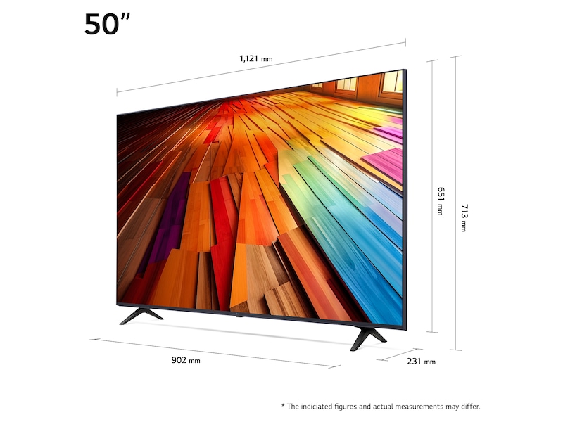 LG 50'' UHD-TV UT80 4K TV (2024) 50UT80006LA TV