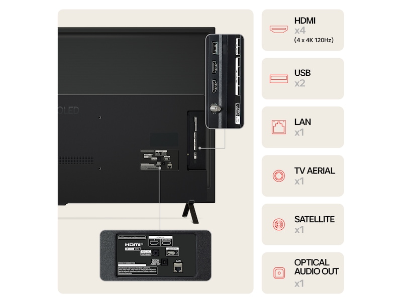 LG 55'' OLED B4 4K TV (2024) OLED55B46LA TV