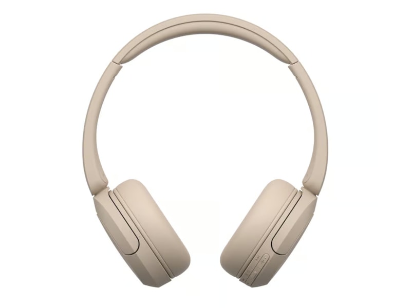 Sony WH-CH520 trådlösa hörlura, On-Ear (beige) Hörlurar