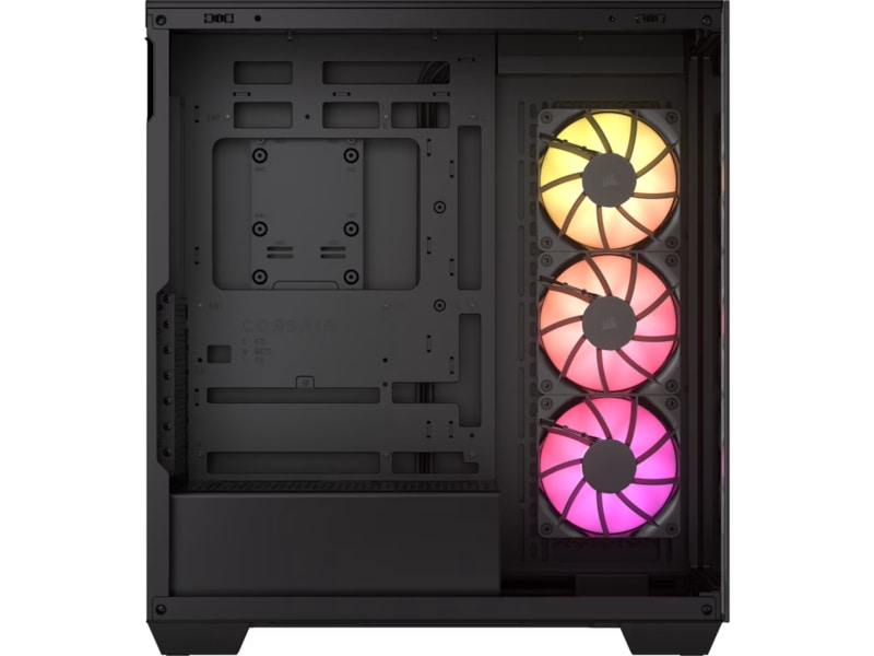 Corsair 3500X ARGB Tempered Glass Mid Tower (svart) Midi tower